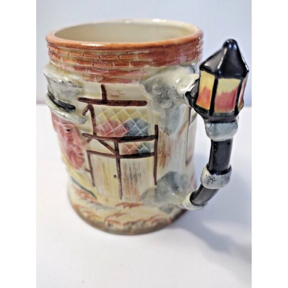 Lancaster Sandland England Hand Painted Dickens Mug Sairy Gamp & Weller 16 oz - Picture 4 of 11